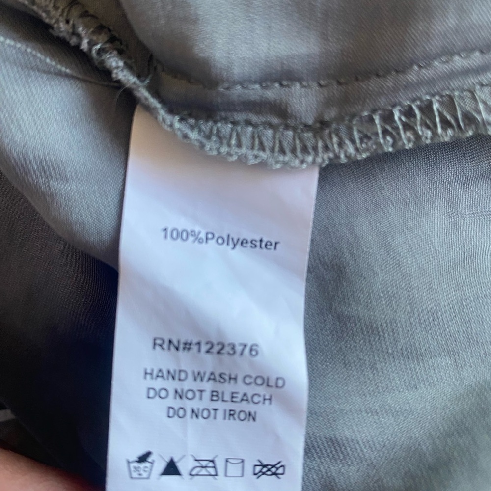 Mustard Seed Light Gray Ruffle Jumpsuit‎ - Picture 12 of 16